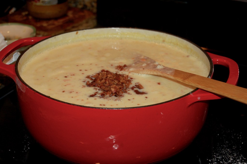 The ultimate one-pot loaded baked potato soup