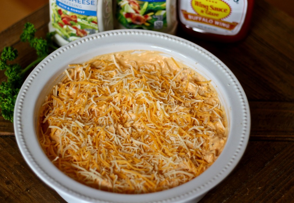 Buffalo Ranch Chicken Dip