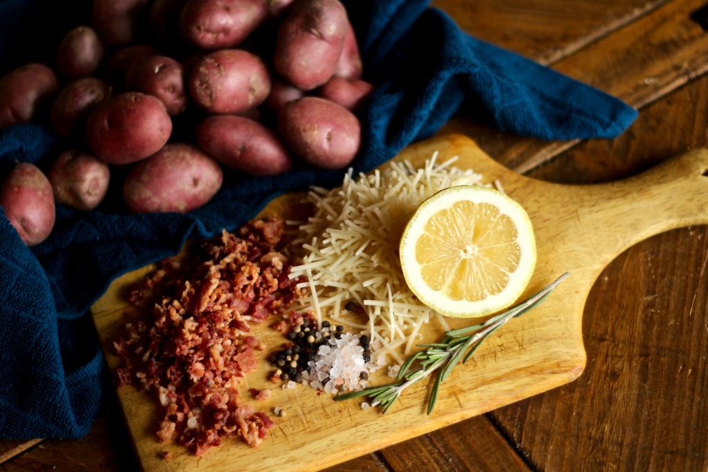 Fried Smashed Potatoes