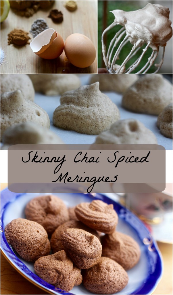 Skinny chai spiced meringues 