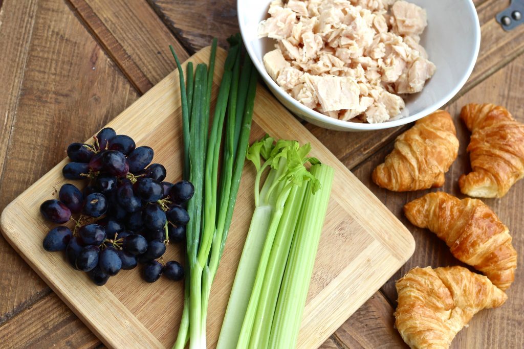 chicken salad croissants