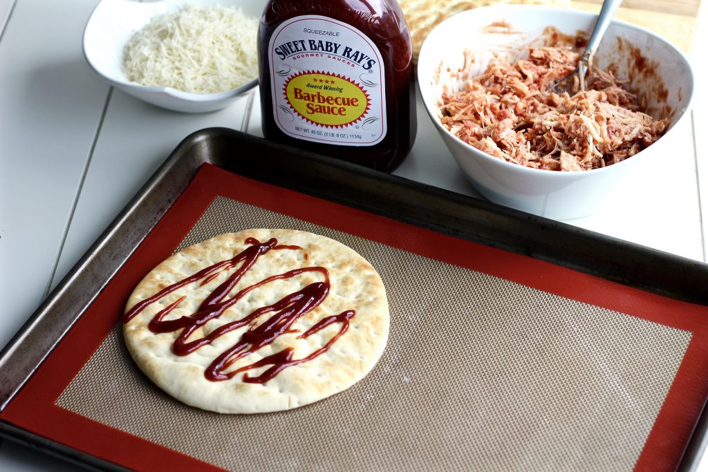 BBQ Chicken Flatbread Appetizer