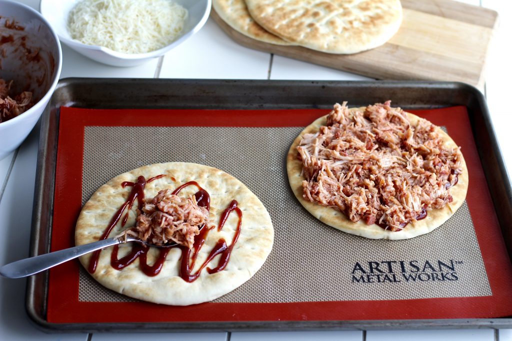 BBQ Chicken Flatbread Appetizer