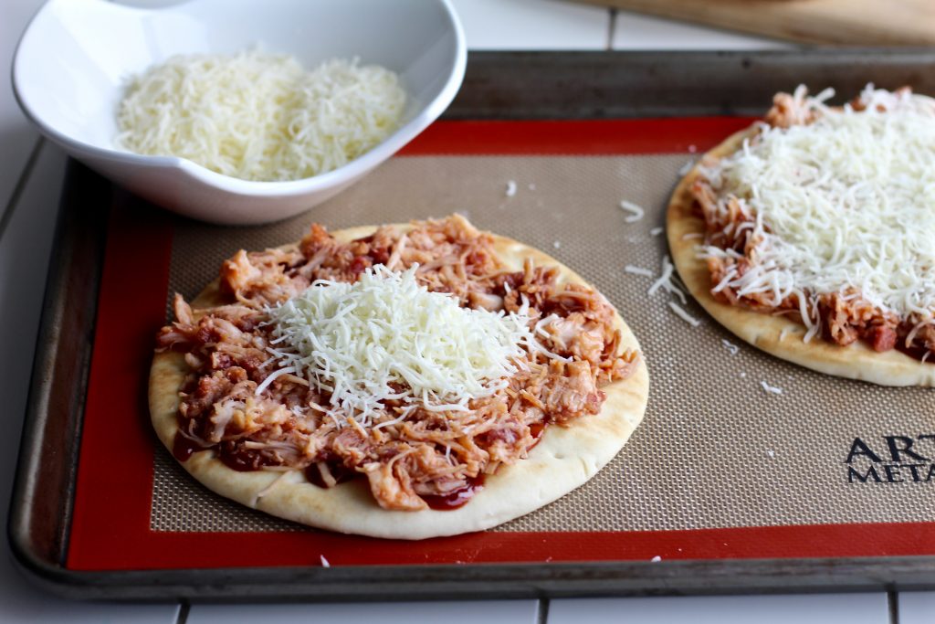 BBQ Chicken Flatbread Appetizer