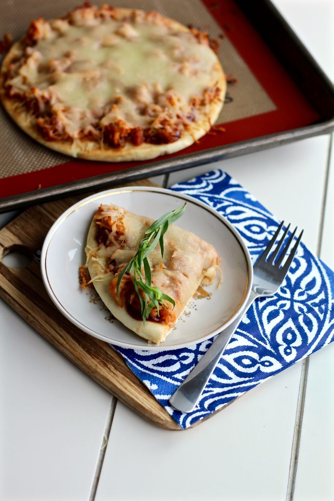 BBQ Chicken Flatbread Appetizer