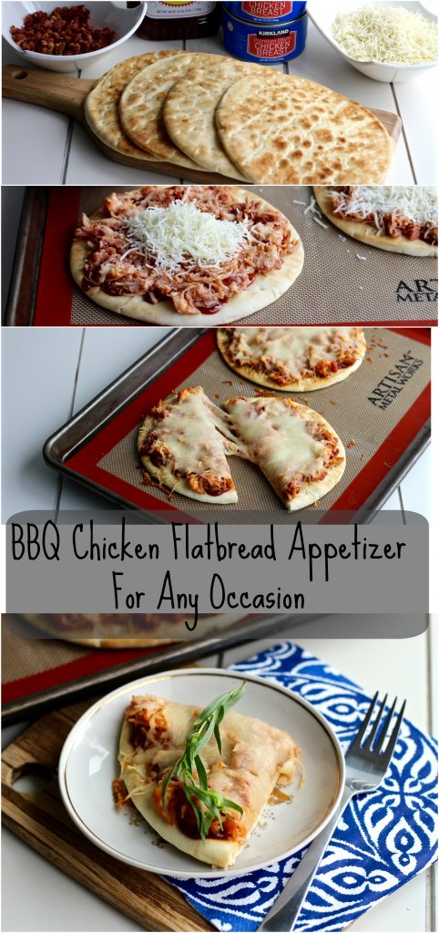 BBQ Chicken Flatbread Appetizer