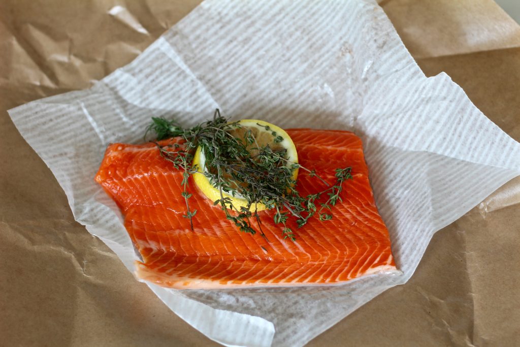 Salmon filet