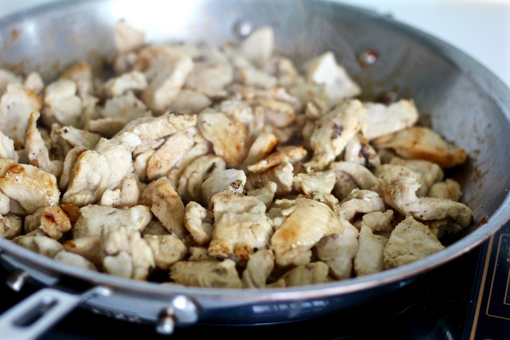 Thai green curry chicken