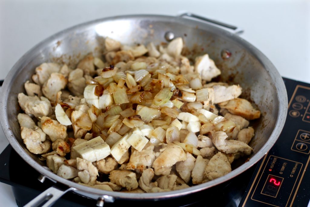 Thai green curry chicken