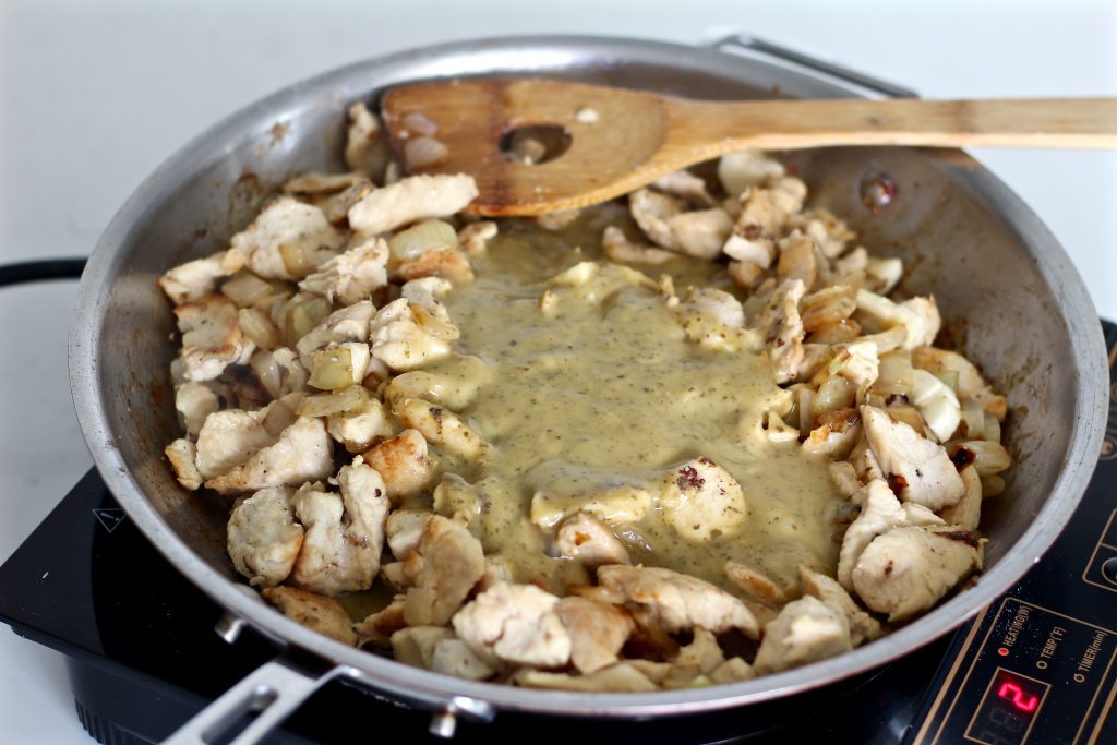 Thai green curry chicken