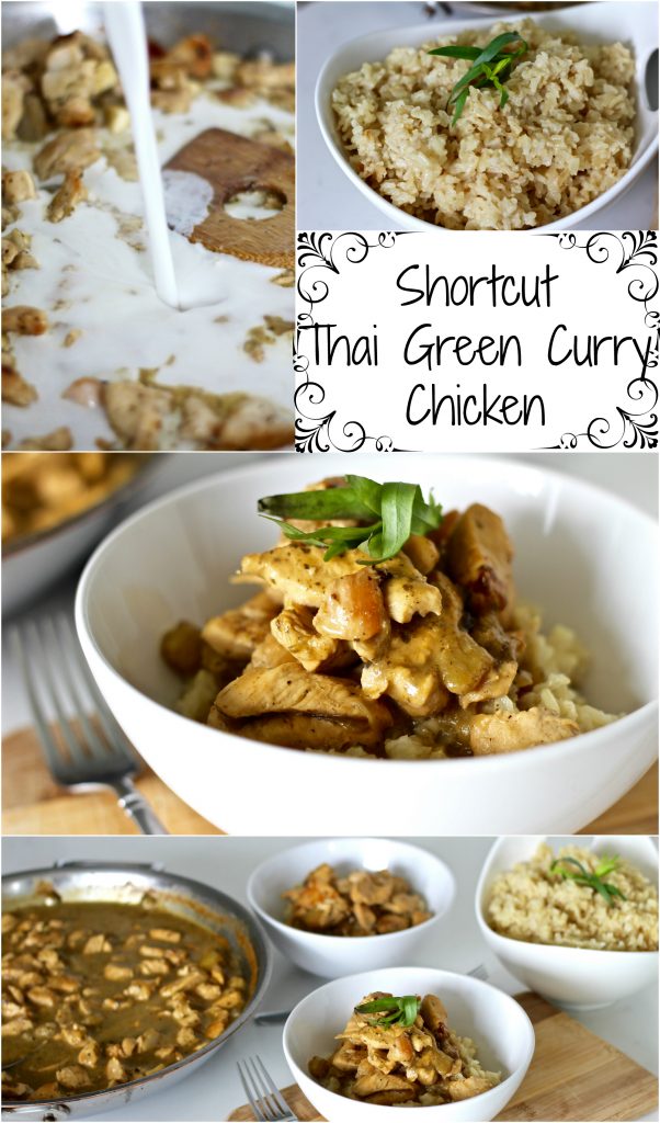 Thai green curry chicken