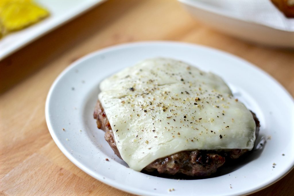 white cheddar bacon burgers