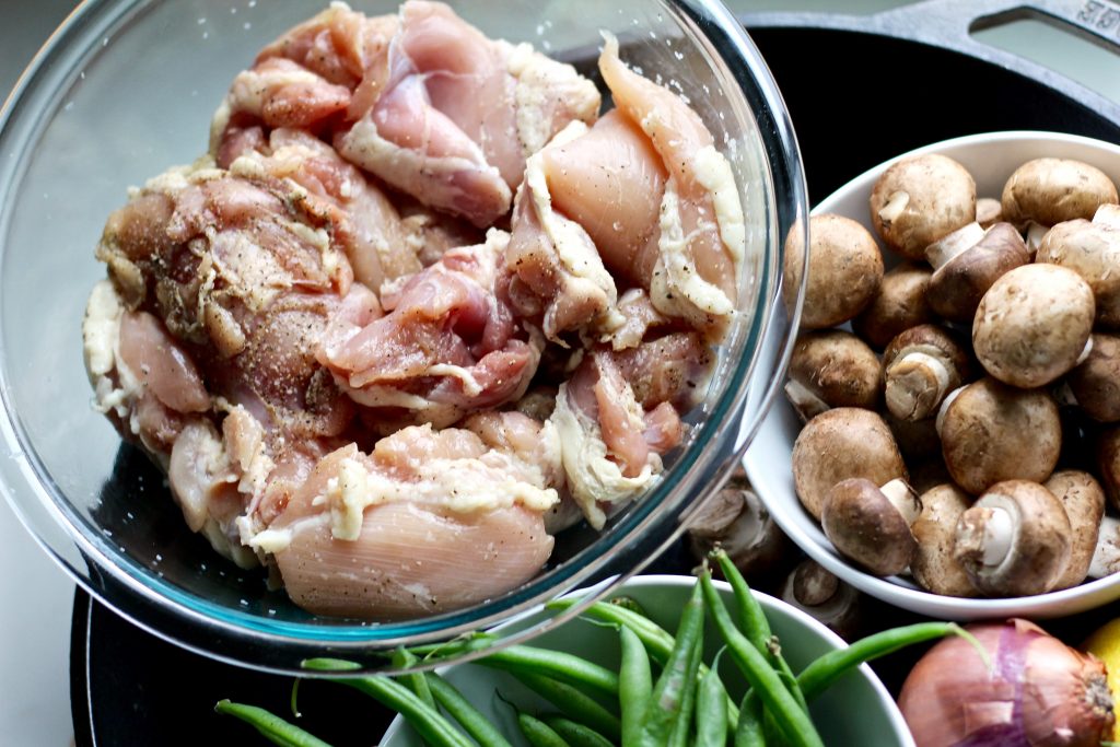 Lemon Chicken Veggie Skillet