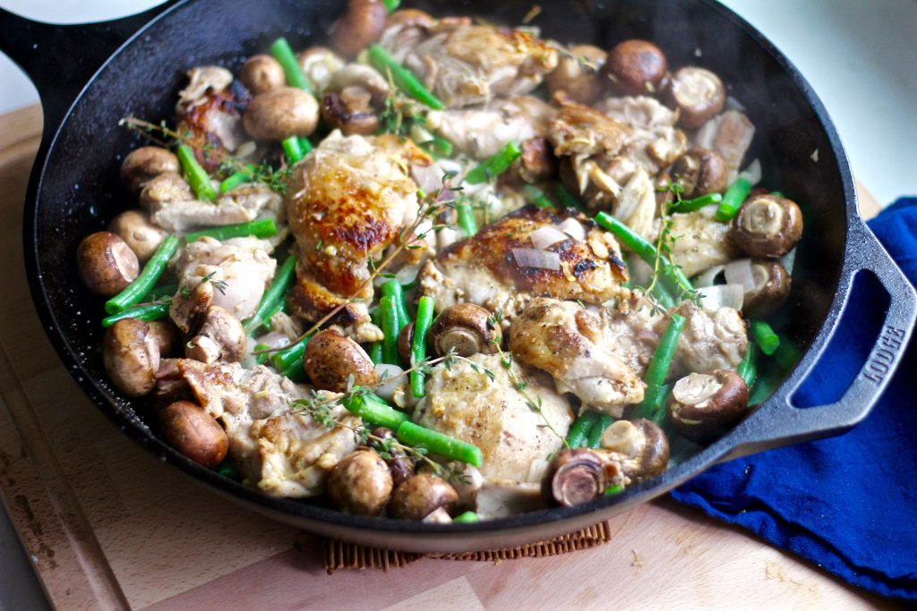 Lemon Chicken Veggie Skillet