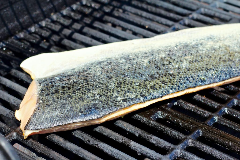 juicy grilled garlic rosemary salmon