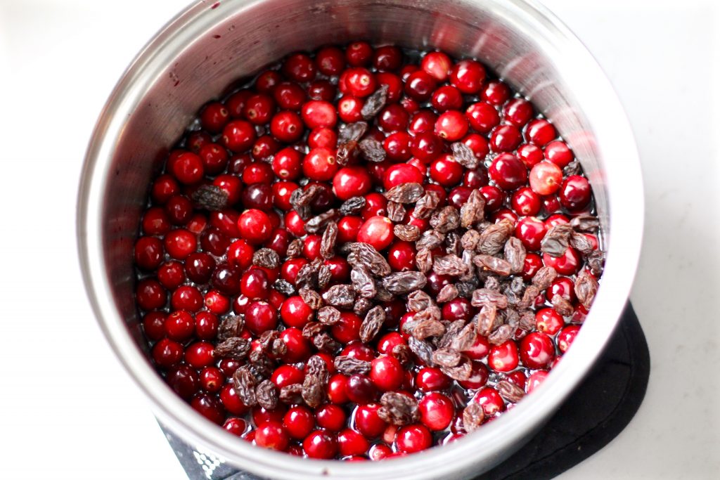 balsamic port homemade cranberry sauce